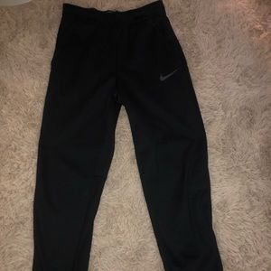 Black Dri fit sweatpants